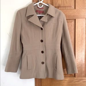 Anne Klein Wool Blazer Jacket